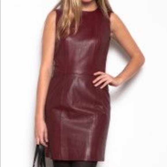 Genuine leather Roots dress - Picture 2 of 7